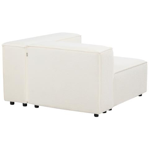 Modulo Angolare Ardal Bouclé Bianco Sporco - Foto 8