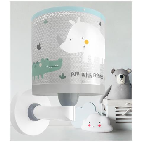 Applique Per Bambini Rhino & Croco Rinoceronte E Coccodrillo - Foto 1