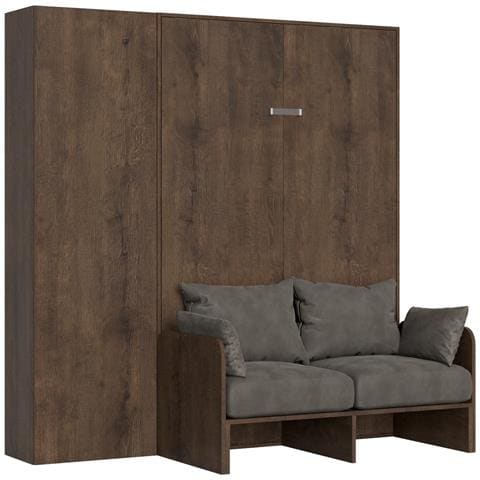 Letto 140 Sofà Kentaro Noce Con Colonna Sx-dx  (alessia 20) - Foto 1