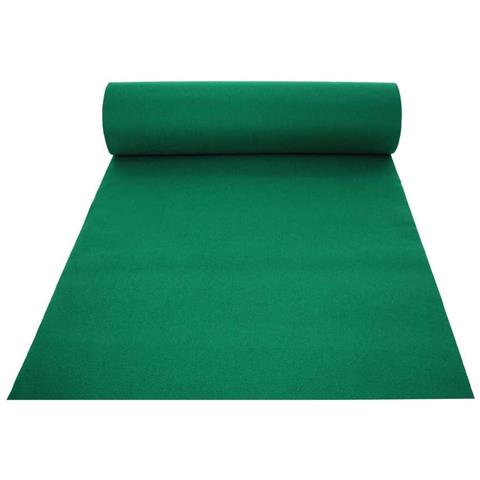 Tappeto Moquette Guida Passatoia Per Interno Esterno Verde H 1 X 30 Mt - Foto 1