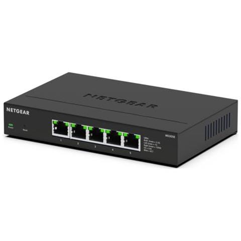 MS305E Non gestito 2.5G Ethernet (100/1000/2500) Nero - Foto 1