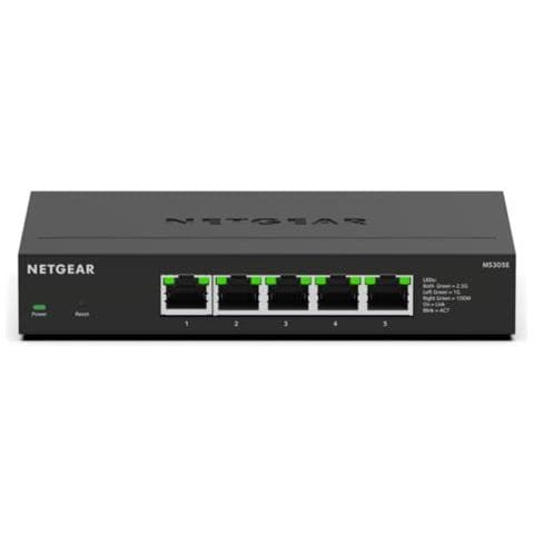 MS305E Non gestito 2.5G Ethernet (100/1000/2500) Nero - Foto 6