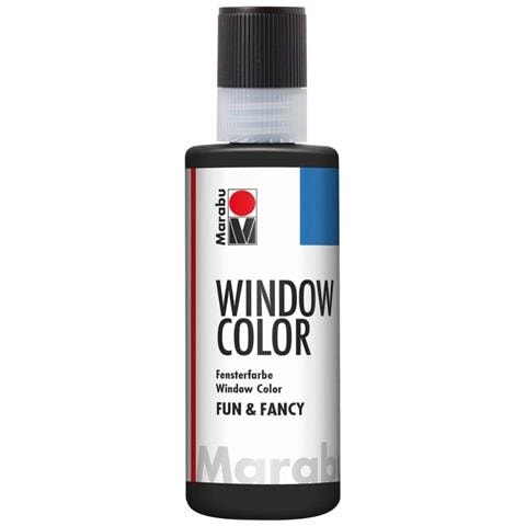 ""fun&fancy"" Colore A Base D'acqua Per Vetri 8oml - Colore Nero 173 - Foto 1