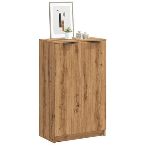 Scarpiera Rovere Artigianale 59x35x100,5 Cm In Truciolato - Foto 1