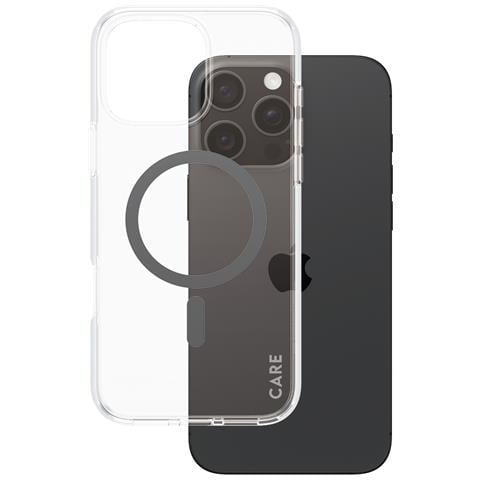 CARE by PG BLK MagSafe iPhone16 6.9 Pro custodia per cellulare Cover Trasparente - Foto 1