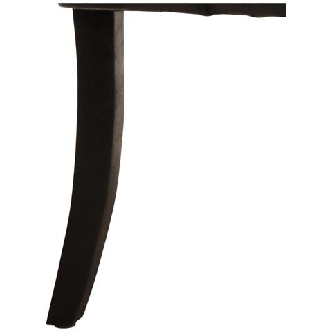 Lusso Casadino -  Sedie Da Pranzo 2 Pz Nere In Vera Pelle Di Capra - Foto 8