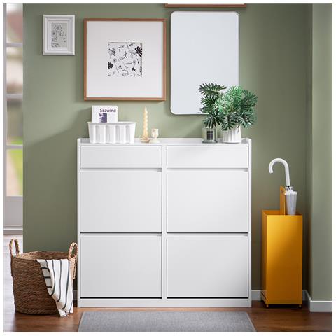 Sobuy Scarpiera 98x19x95cm Fsr169-w - Foto 7