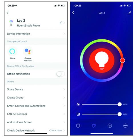 SHL-350 soluzione di illuminazione intelligente Lampadina intelligente Wi-Fi 9 W - Foto 2