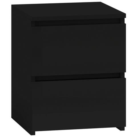 M2 CZERN comodino 2 cassetto /cassetti Nero - Foto 1