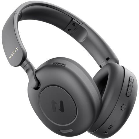 Hibrid Anc BluetoothKulaklik Siyah Cuffie Con cavo e senza cavo A Padiglione Musica /Giornaliera Nero - Foto 1