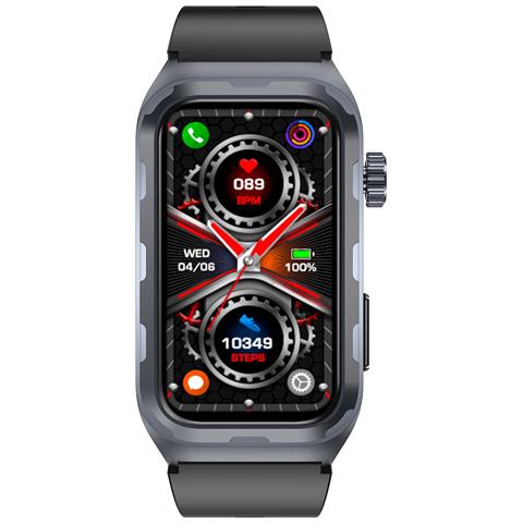 Smartwatch Per La Salute Con Monitoraggio Ecg, Pressione Sanguigna E Ossigeno Nel Sangue Black - Foto 2