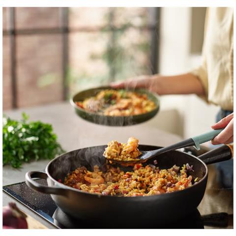 Mestolo Con Supporto Duo Design Moderno E Funzionale Colore Elegante Pratico Per La Cucina Resistente Al Calore Facile Da Riporre - Foto 4