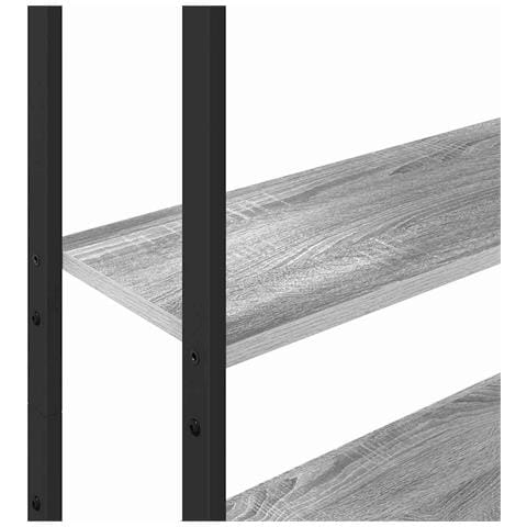 Armadio per Libri Grigio Sonoma 60 x 24 x 161 cm - Foto 9