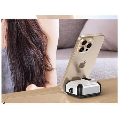 Custodia Magnetica Per Airpods 4: Cover Protettiva In Tpu E Pc Con Supporto, Compatibile Con Apple Airpods 4 - Foto 4