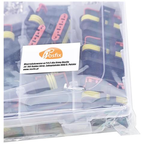 Set Di Connettori Elettrici Ermetici - 1004 Pezzi | Alta Qualità, Ip67, Poliamide 6.6 | Uso Universale In Auto, Bus, Treni, Elettronica Domestica - Foto 8