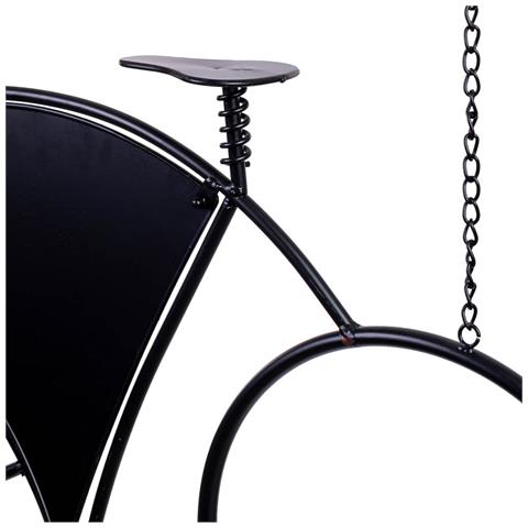 Bicicletta Decorativa In Metallo Con Due Cestini 85x22x98h Cm - Foto 8