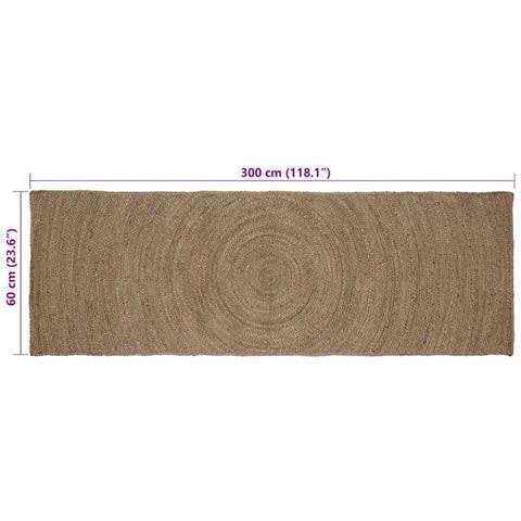 Tappeti per area Rettangolare Grigio 60 x 300 cm Juta - Foto 7