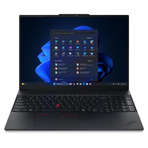 ThinkPad E16 Gen 3 (AMD) AMD Ryzen™ 5 220 Computer portatile 40,6 cm (16") WUXGA 32 GB DDR5-SDRAM 512 GB SSD Wi-Fi 6E (802.11ax) Windows 11 Pro Tedesco Nero - Foto 1