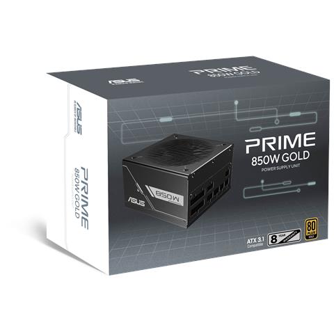 Prime -850G alimentatore per computer 850 W 20+4 pin ATX ATX Nero - Foto 2