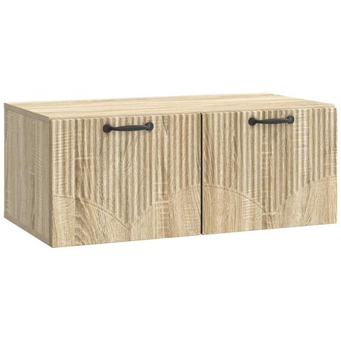Mobile Porta TV da Muro Rovere Sonoma 78,5 x 41 x 30 cm - Foto 1