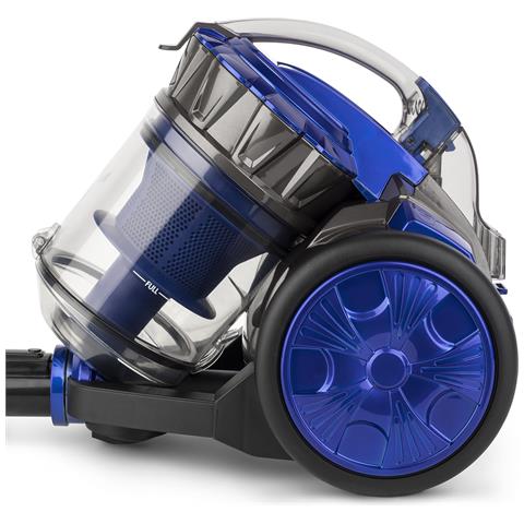 WS14 Aspirapolvere a Traino AAAA Senza Sacco, 700 W, 2 Litri, 78 Decibel, Plastica, Blu e Grigio - Foto 1