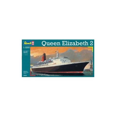 Kit 1:1200 Nave da Crociera Queen Elizabeth 2 RE5806 - Foto 1