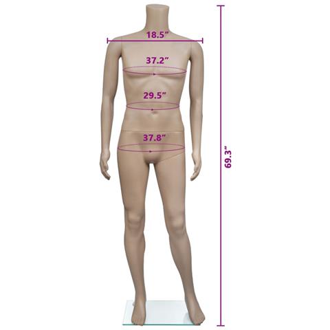 Manichino Uomo Senza Testa - Foto 5