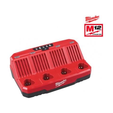 Multibays 4 Caricabatterie Sequenziale 12v Batterie M12 C4 4.932.430,5540 - Foto 2