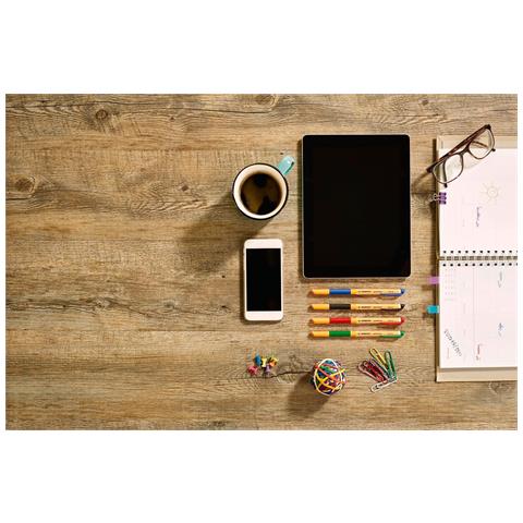 pointVisco - Penna Roller a inchiostro Gel - Confezione da 10 - Nero - Foto 2