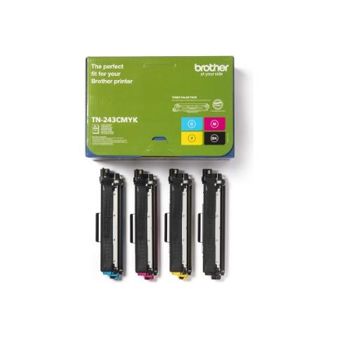 Toner originale TN-243CMYK Colore Nero, Ciano, Magenta, Giallo Stampa fino a 1000 pagine - Foto 2