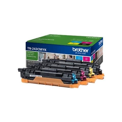 Toner originale TN-243CMYK Colore Nero, Ciano, Magenta, Giallo Stampa fino a 1000 pagine - Foto 5