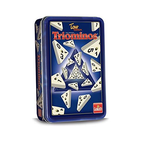 Triominos The Original Travel Tour Edition (tin) Gioco Di Carte - Foto 1