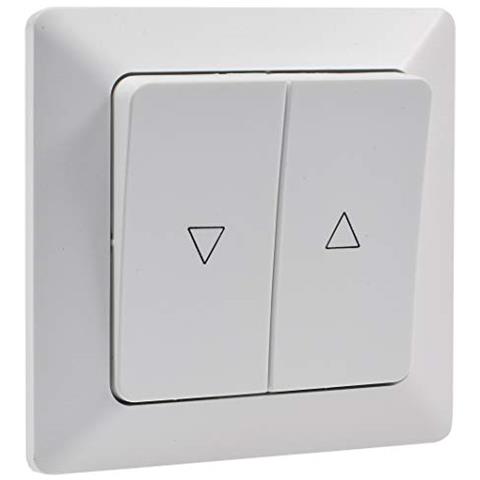 Transmedia - Presa Con Interruttore Milos Da Incasso, Colore: Bianco Opaco, 230.00v - Foto 1