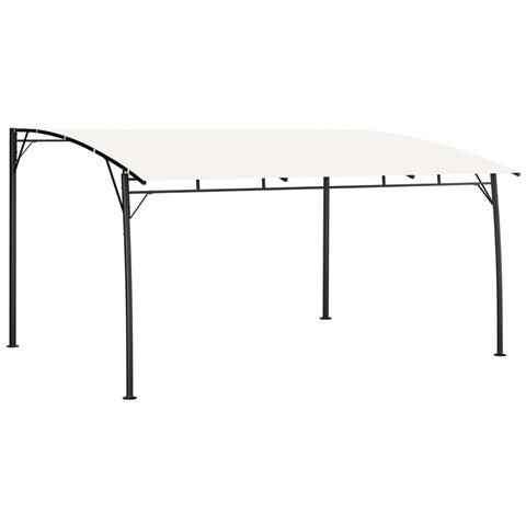 Tenda Parasole Da Giardino 4x3x2,25 M Crema - Foto 1