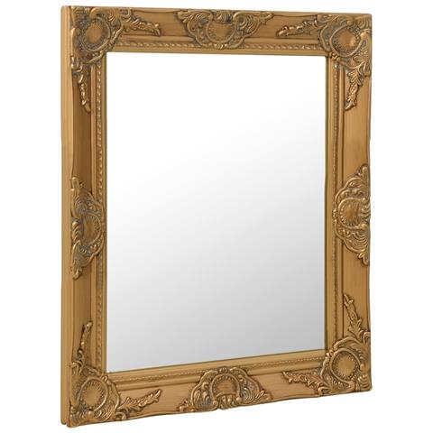 Specchio Da Parete Stile Barocco 50x60 Cm Oro - Foto 2