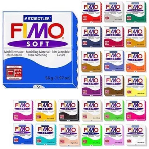 Fimo Soft Starter Pack 12 Blocchi Multicolore Da 56 G Di - Foto 1