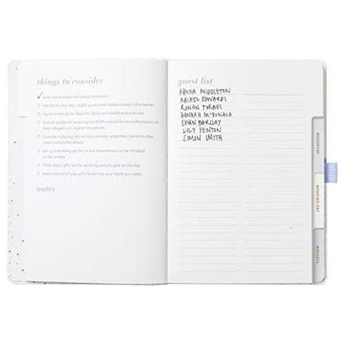 Di Nozze Per Fare Libro - Formato A5 Bianco Gold Wedding Organizer 1345 Un Formato - Foto 2