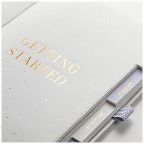 Di Nozze Per Fare Libro - Formato A5 Bianco Gold Wedding Organizer 1345 Un Formato - Foto 4
