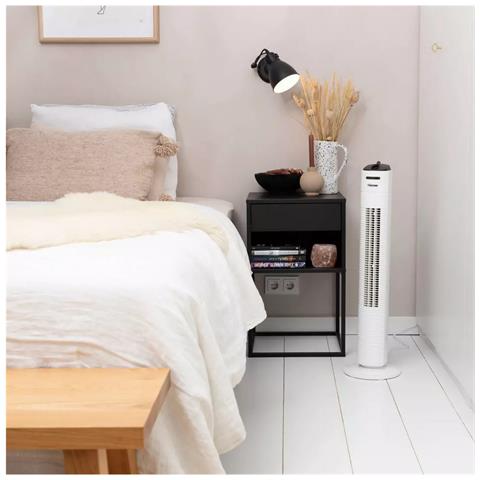 Ventilatore A Torre Da 35 W Con 3 Velocità, Bianco - Ve-5806 - Foto 10