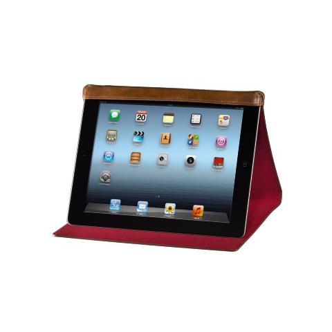 Alicante 9.7" Custodia a libro Marrone, Rosso - Foto 1