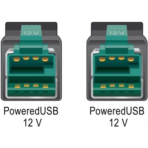 Cavo Poweredusb Maschio 12 V> Poweredusb Maschio 12 V 4 M Per Pos P - Foto 4