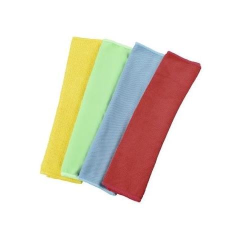 Mikrofasertcher, 30 X 30 Cm, Blau /grn /gelb /rot (00111391) - Foto 1