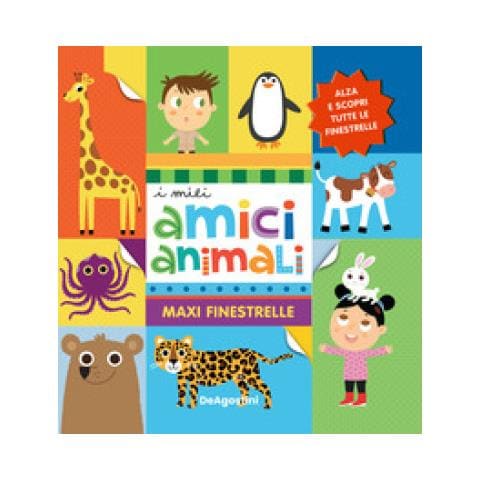 Lisa Lupano - I Miei Amici Animali. Maxi Finestrelle. Ediz. A Colori - Foto 1
