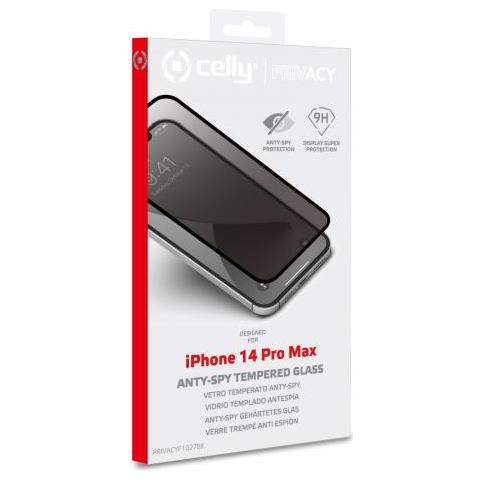 Privacy Full Glass Iphone 14 Pro Max Vetro Temperato Privacy 2-way Black - Foto 1