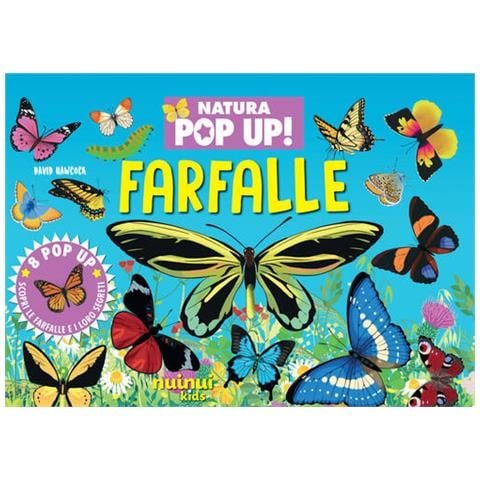 David Hawcock - Farfalle. Natura Pop Up. Ediz. A Colori - Foto 2