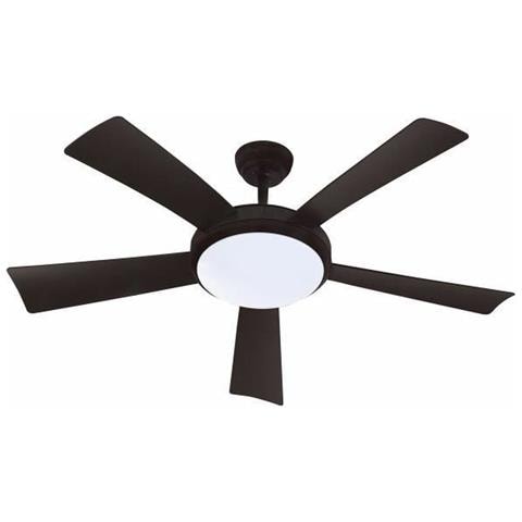 Ventilatore Da Soffitto Farelek Wallis Nero 38 W - Foto 1