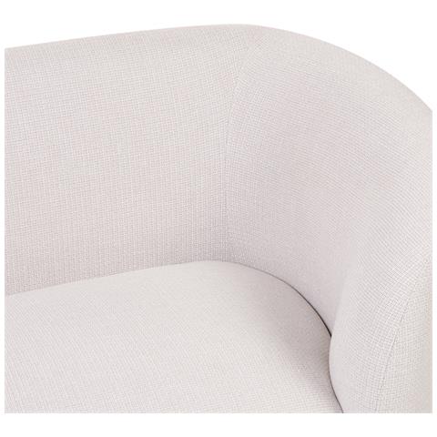 Poltrona Tessuto Beige /nero Loen - Foto 2