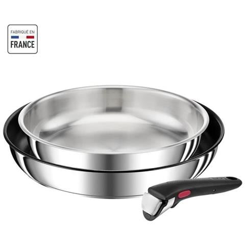 Tefal Set 3 Pz, Padelle 24/28 Cm, Manico, Induzione, - Foto 1