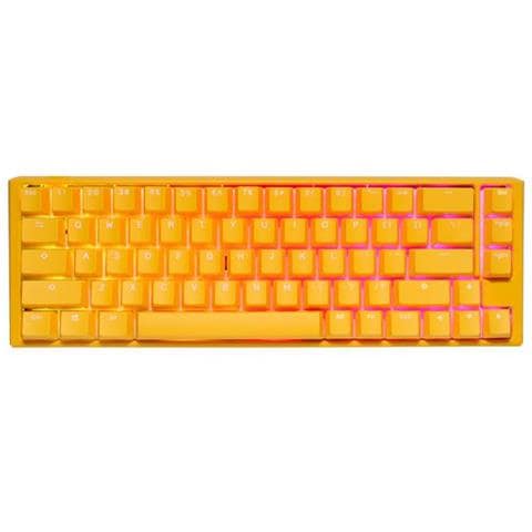 One 3 SF Tastiera Gaming USB Tedesco Giallo - Foto 1