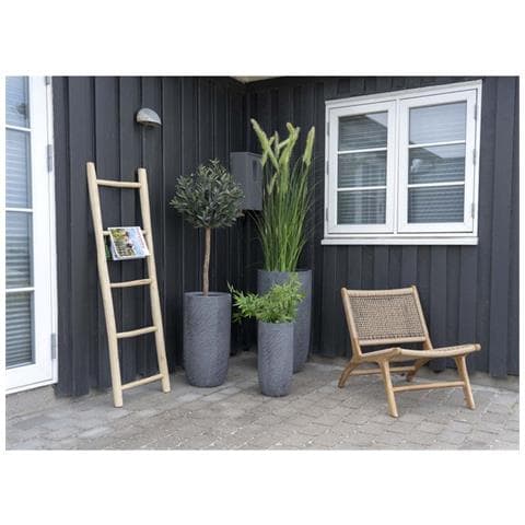 Scala Decorativa Iris - Marrone - Legno - 5x50x150 Cm - Foto 2